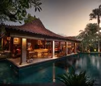 Вилла Des Indes I, Гостиная ночью